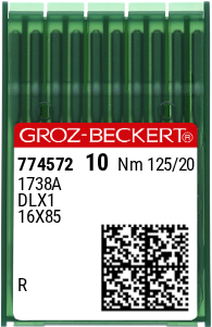 Groz-Beckert DBX1/1738A Industrial Sewing Machine Needle — Pack of 10 - Image 2 of 5