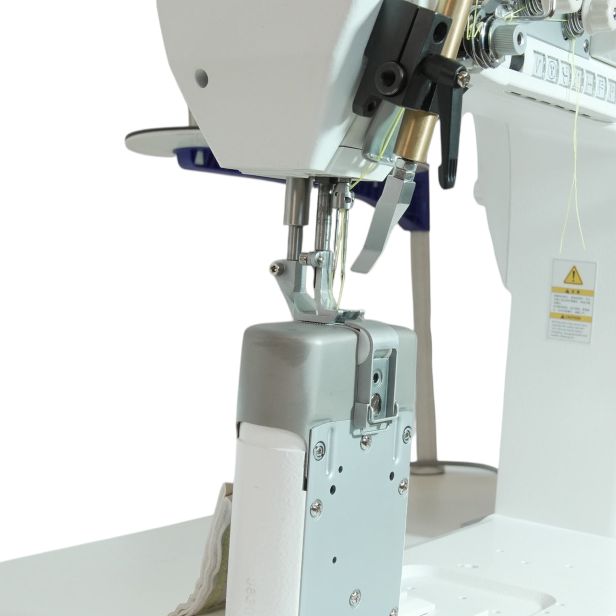 SPEEDWAY® DECO 2780 Double Needle Post Bed Decorative Stitch Heavy Duty Unison Feed Walking Foot Sewing Machine Assembled with Table and Stand Included