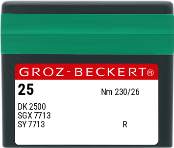Groz-Beckert DK2500 Industrial Sewing Machine Needle — Pack of 10