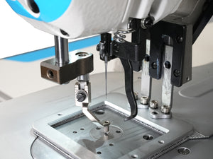 JACK JK-T1906GS-D Computer-Controlled High-Speed Shape-Tacking Industrial Sewing Machine Assembled with Table and Stand Included