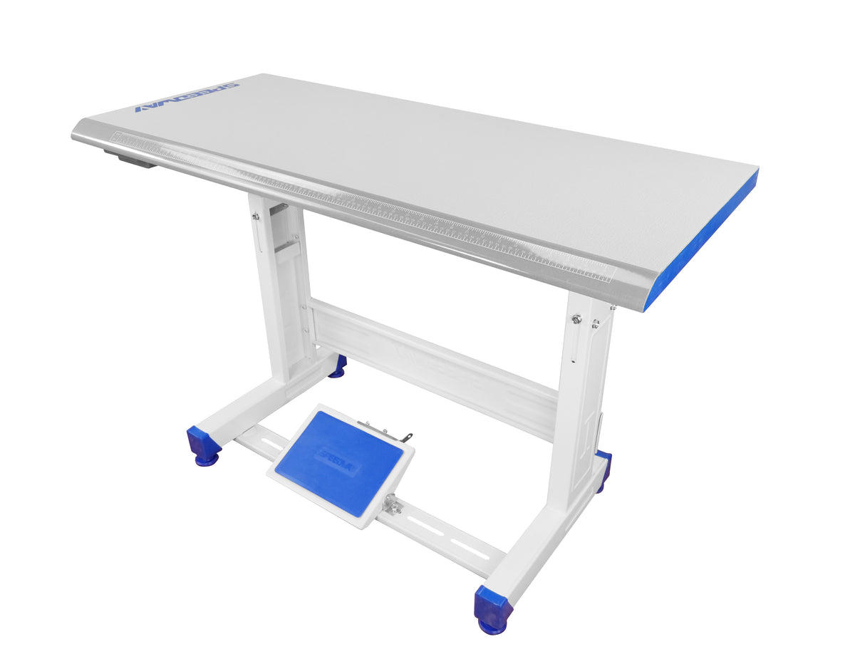 SPEEDWAY Industrial Sewing Machine Table & Stand – Multiple Cutouts Available – Ships Disassembled