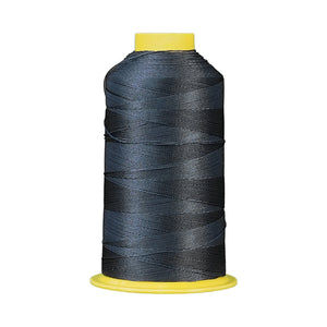 Speedway Bonded Nylon 6 Thread Tex 135 (Size 138) — 1,000 m Cone (1,094 yds) — Dark blue323 Tex 135
