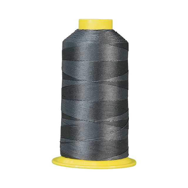 Speedway Bonded Nylon 6 Thread Tex 135 (Size 138) — 1,000 m Cone (1,094 yds) — Dark grey346 Tex 135