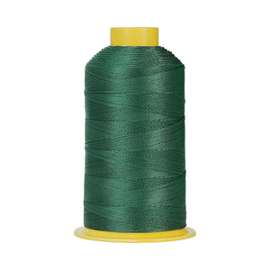 Speedway Bonded Nylon 6 Thread Tex 135 (Size 138) — 1,000 m Cone (1,094 yds) — Green222 Tex 135
