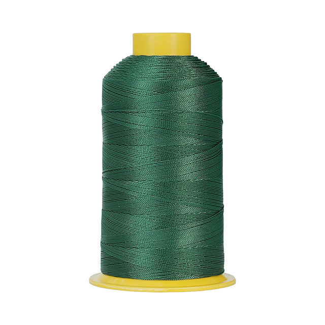 Speedway Bonded Nylon 6 Thread Tex 135 (Size 138) — 1,000 m Cone (1,094 yds) — Green222 Tex 135