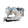 JACK® JK-58750J-A-105 Double Needle Split-Bar Lockstitch Machine – Complete Setup, Table & Stand Included