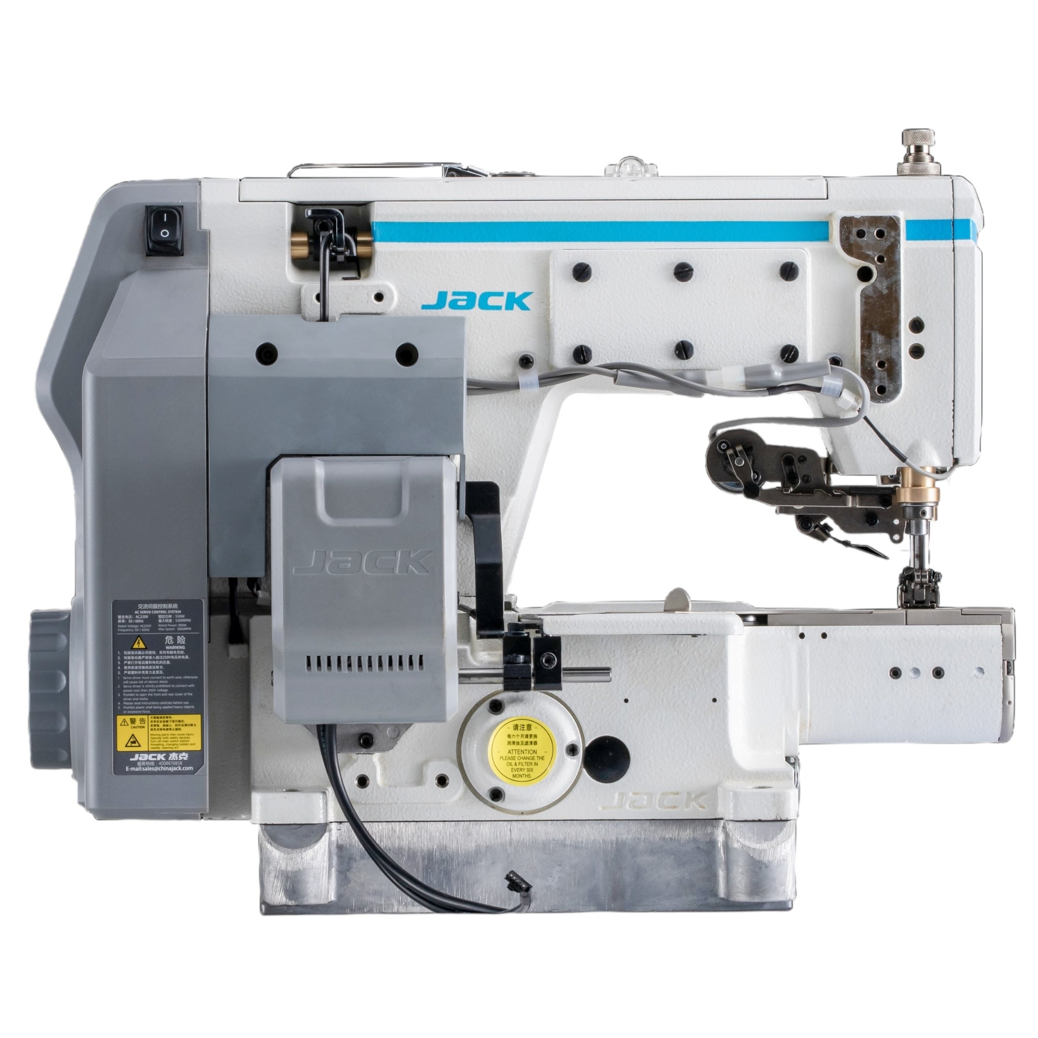 JACK K7-UT-01GBX364 (AI Smart Interlock) Cylinder Bed