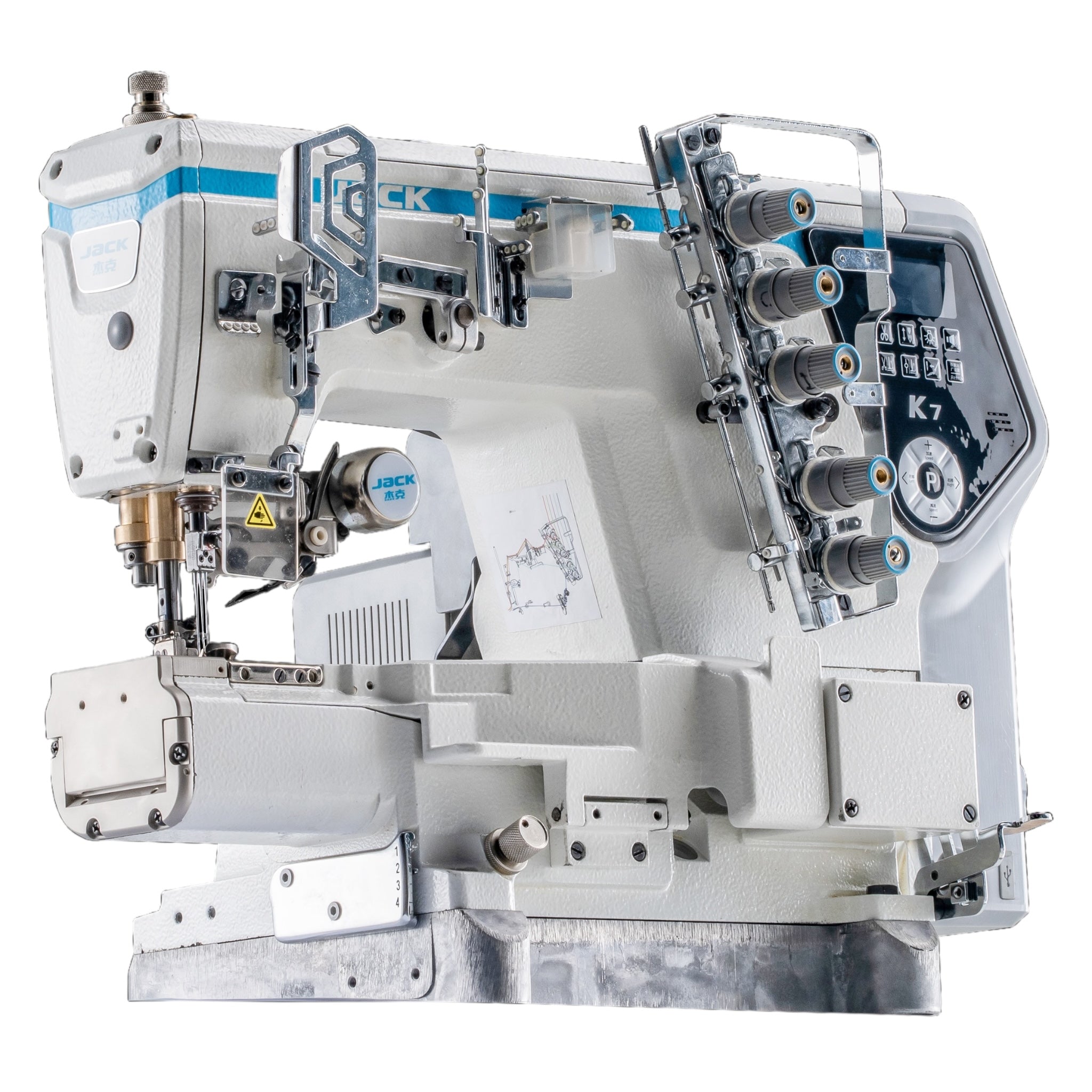 JACK K7-UT-01GBX364 (AI Smart Interlock) Cylinder Bed Intelligent