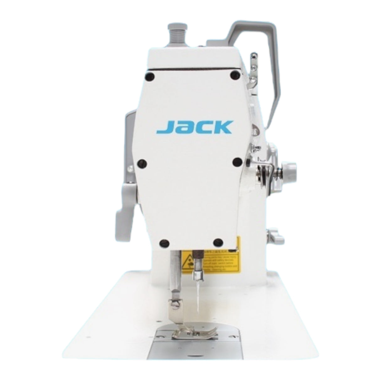JACK 20U53 Single Needle Lockstitch Straight and Zig-Zag  Sewing Machine Assembled with Direct Drive Servo Motor, Table and Stand Included