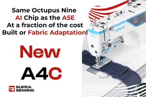 JACK A4C C. Sewing machine.