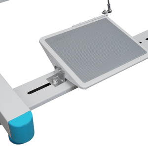 JACK A5E-B (A.M.H 2) #01 with a gray platform and blue foot pedal on a white background