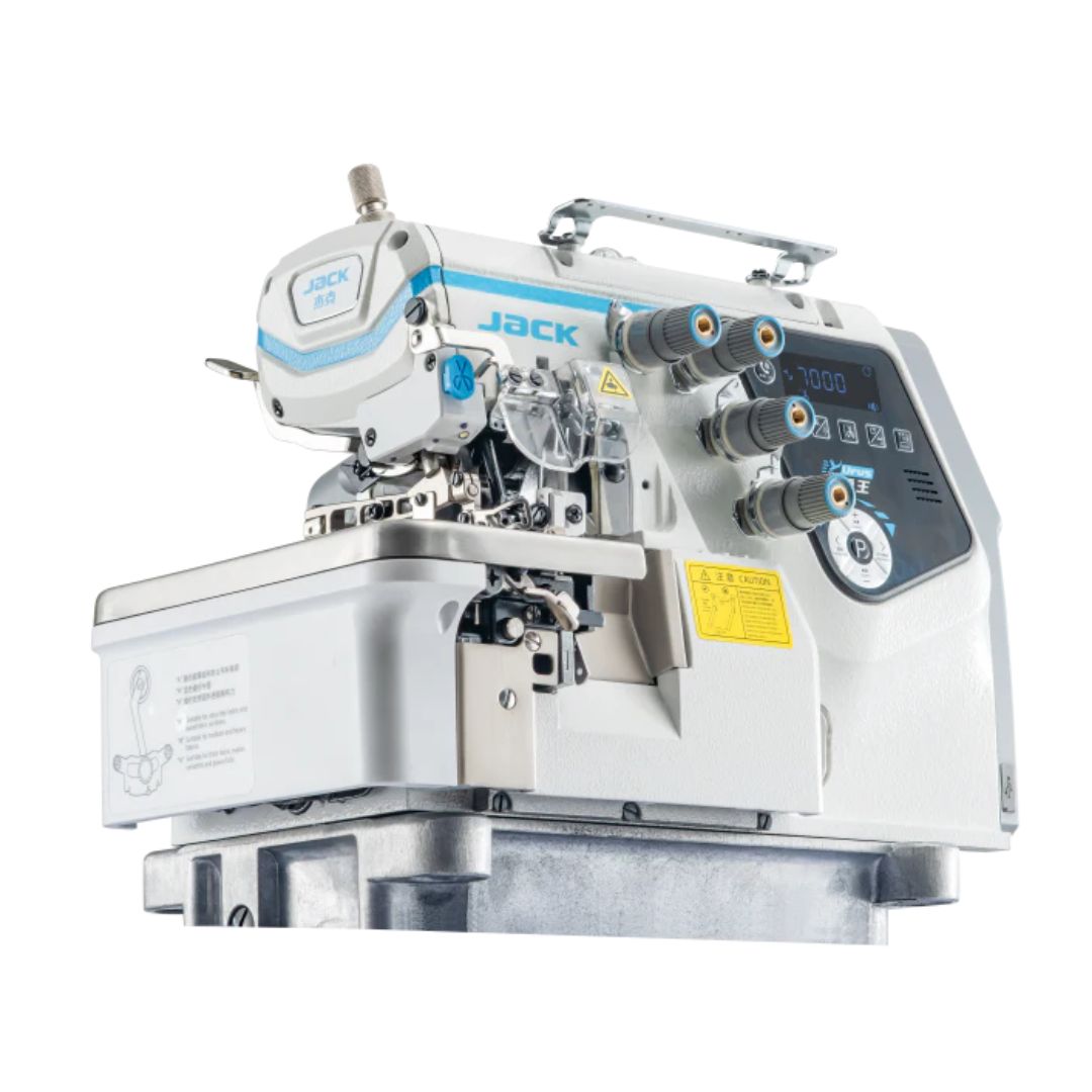 mackurojedi 【3点セット】 JACK® C7-3-02/233 – 3-Thread AI Overlock Machine – Complete Setup