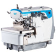 JACK E4S-4-M03/333 4 Thread Overlock. Sewing machine with a white body