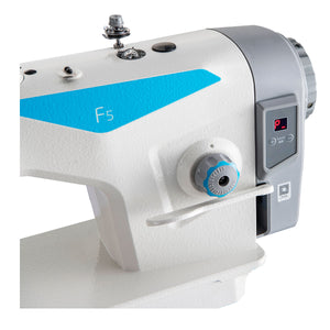 JACK F5-HL-7 Single Needle sewing machine on a white background