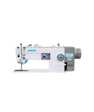 JACK JK-1530D-CQ Direct Drive. Sewing machine with a white and gray color scheme