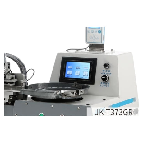 JACK JK-T373GR-Z Button Sew with Automatic Button Feeding Machine With Integrated Motor Assembled with Table and Stand Included