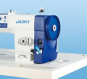 JUKI DDL-8000A Single Needle. Sewing machine on a white background