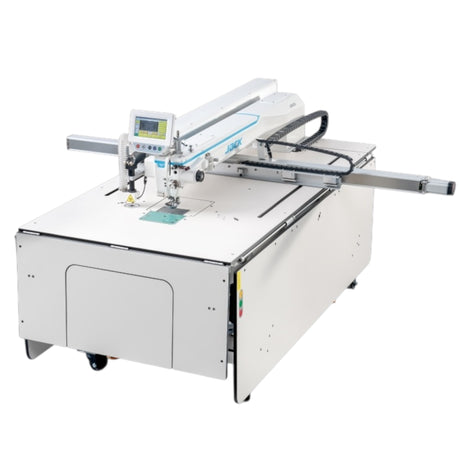 JACK® M7-SS-F13-X Large-Area CNC Template Sewing Machine (1400×950 mm / ~55.1"×37.4") with Bottom Thread Detection, Double Capacity Hook, Direct Drive, Complete