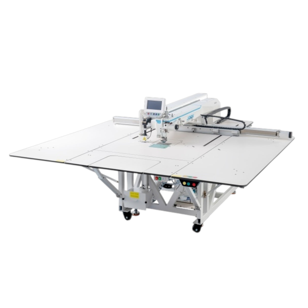 JACK® M7-SS-F13-X Large-Area CNC Template Sewing Machine (1400×950 mm / ~55.1"×37.4") with Bottom Thread Detection, Double Capacity Hook, Direct Drive, Complete
