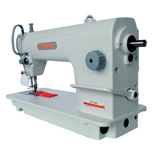 SIRUBA L917-H1 Single Needle Lockstitch Industrial Sewing Machine with Servo Motor, Table and Stand Included