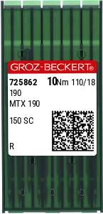 Groz-Beckert MTX190 Industrial Sewing Machine Needle — Pack of 10 - Image 2 of 6