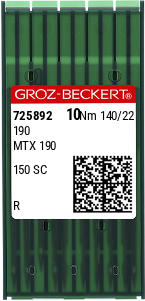 Groz-Beckert MTX190 Industrial Sewing Machine Needle — Pack of 10 - Image 5 of 6