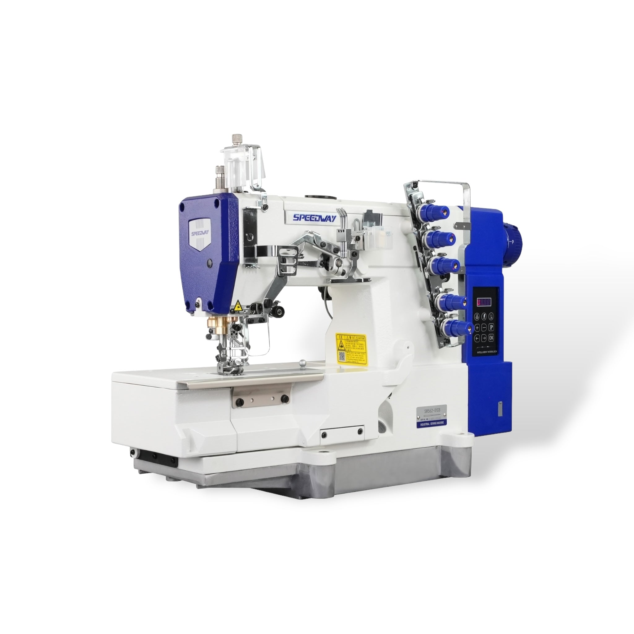 SPEEDWAY® SW 562/01CB – 3-Needle Flatbed Coverstitch Machine