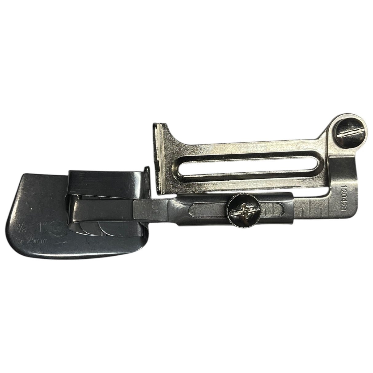 Prensatelas para dobladillos ajustables multifuncionales para dobladillos industriales de 5/8 a 1"