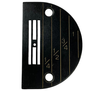 Single Needle Needle Plate 147150 Black