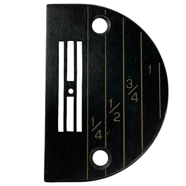 Single Needle Needle Plate 147150 Black