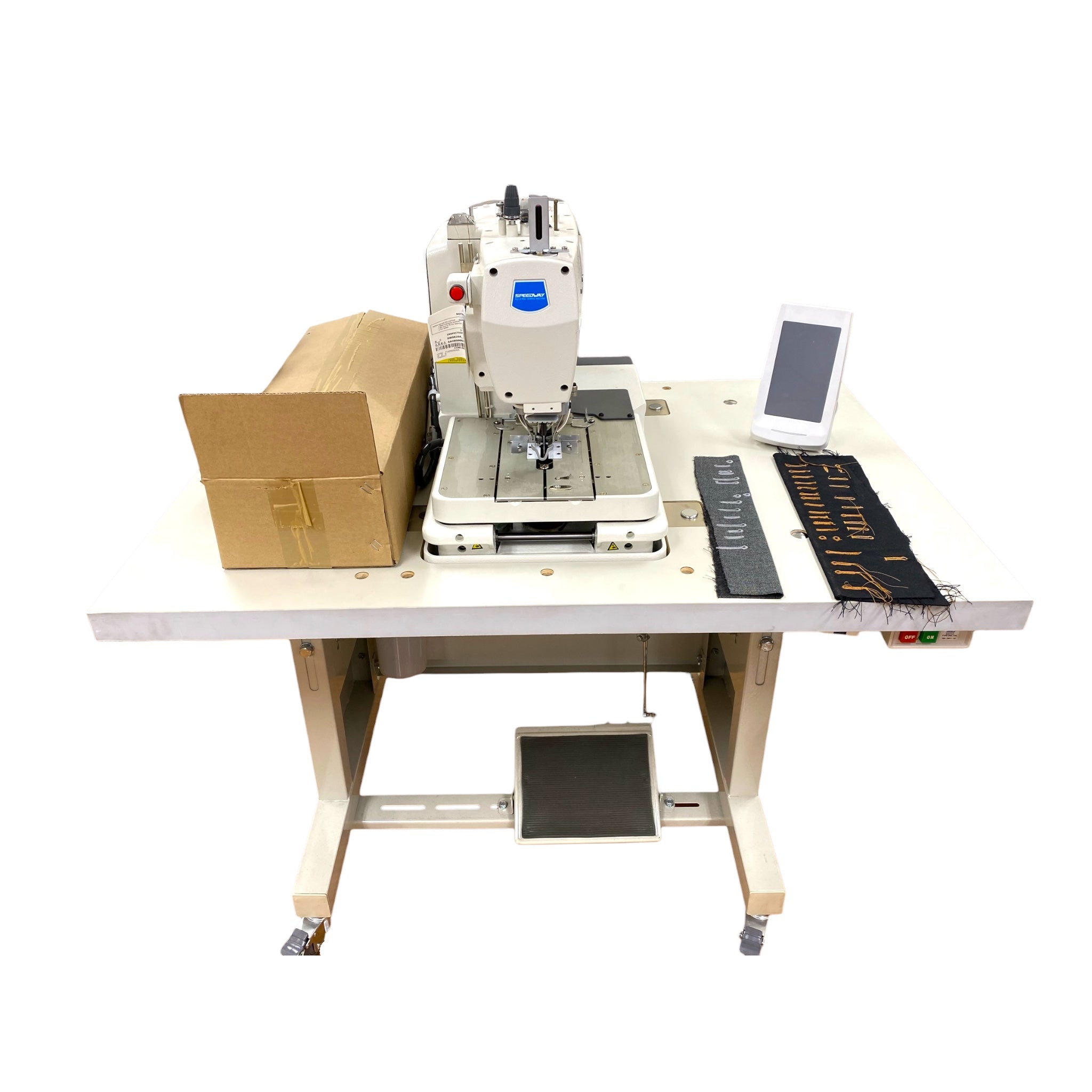 SPEEDWAY® SW-9820 – Electronic Keyhole Buttonhole Eyelet Machine