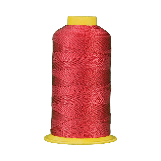 Speedway Bonded Nylon 6 Thread Tex 135 (Size 138) — 1,000 m Cone (1,094 yds) — Red114 Tex 135