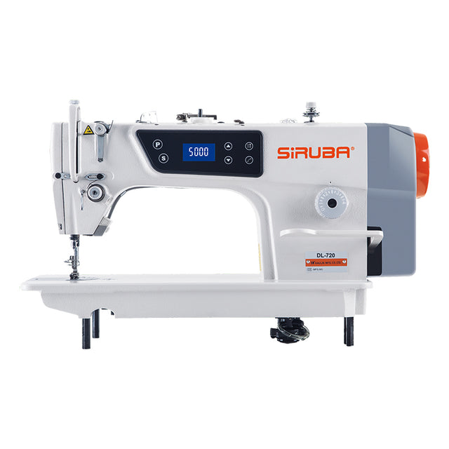 SIRUBA DL720-M1 Single Needle. Direct Drive Lockstitch Industrial Sewing Machine with a table and stand