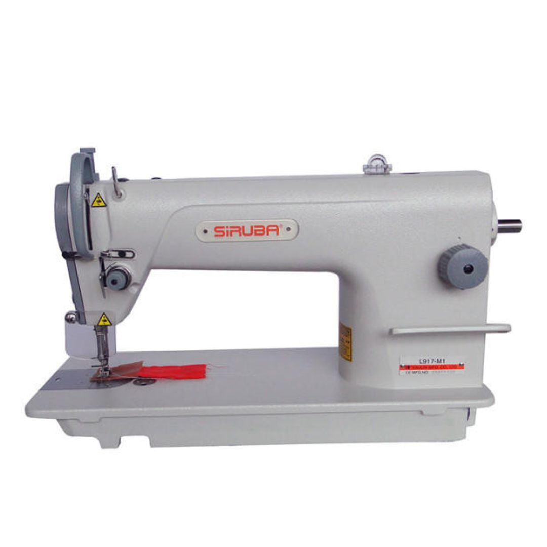 SIRUBA L917-H1 Single Needle. Sewing machine on a white background