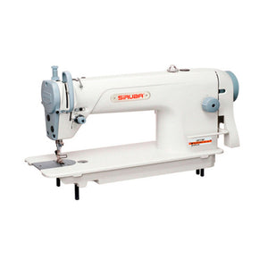 SIRUBA L917-M1 Single Needle. Sewing machine with servo motor, table and stand included.