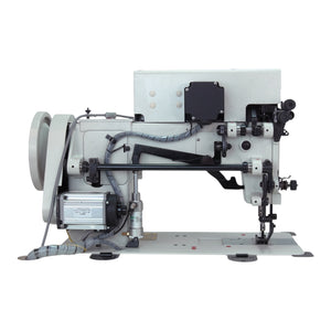 SPEEDWAY® DECO 204 Double Needle Extra Heavy Decorative Stitch Heavy Duty Unison Feed Walking Foot Sewing Machine Assembled with Table and Stand Included