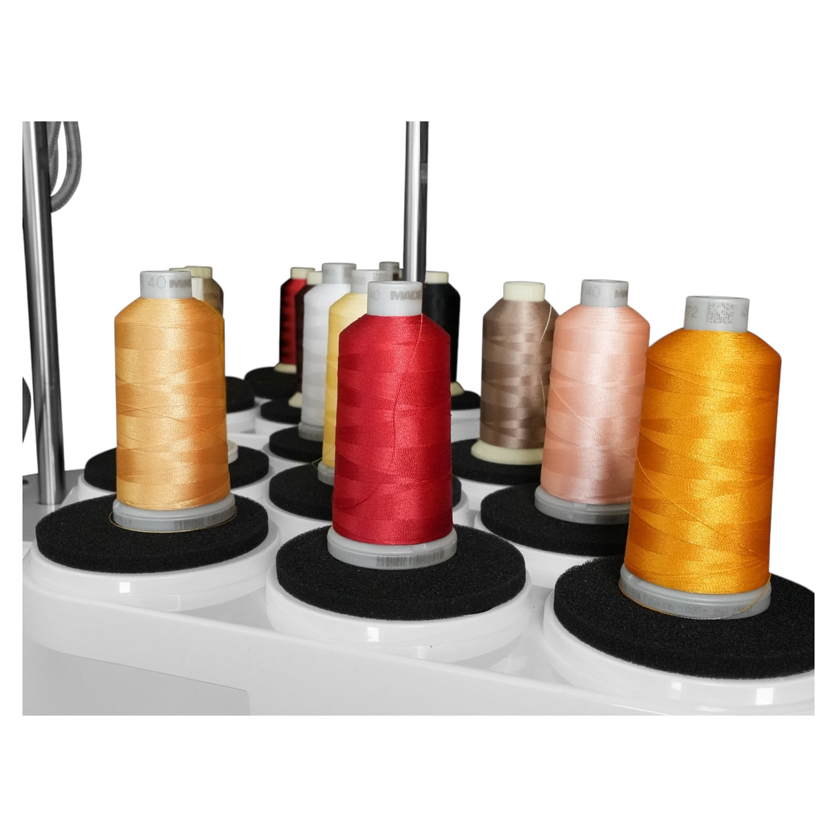 SPEEDWAY BF-1500 15 Needle Computerized Embroidery Machine 360×200mm Multi-Color High Speed Automatic Thread Trimming and Color Change Touchscreen USB Input Complete Assembled with Table and Stand Included