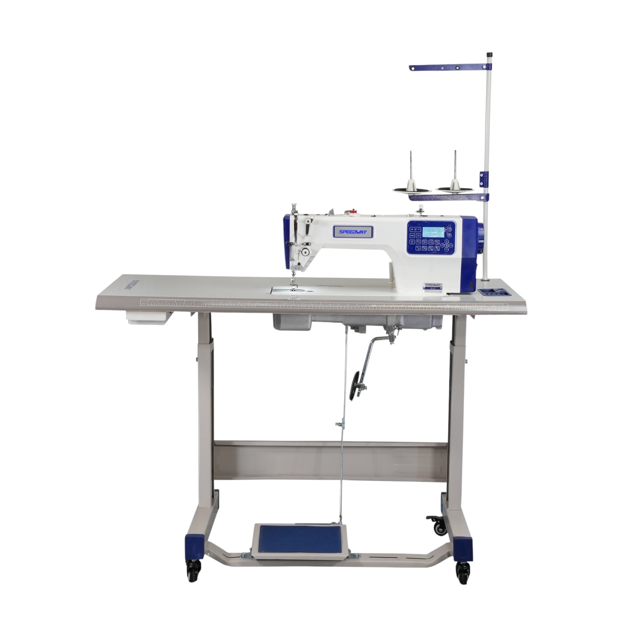 SPEEDWAY® AI4 – Material Recognition Direct Drive Lockstitch with