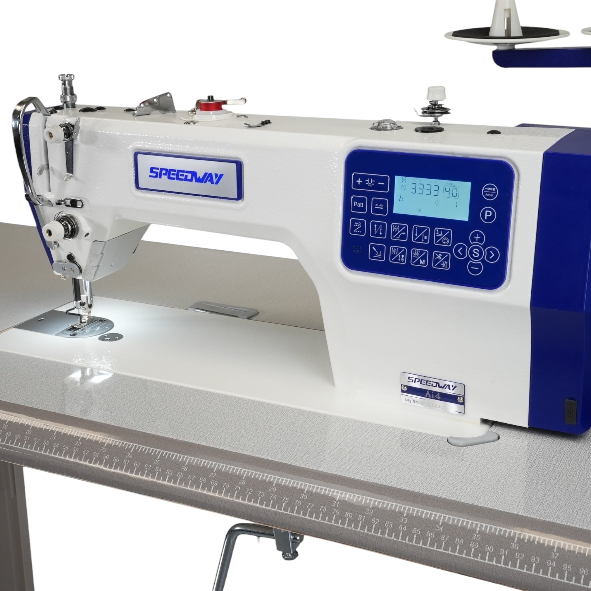 SPEEDWAY® AI4 – Material Recognition Direct Drive Lockstitch with