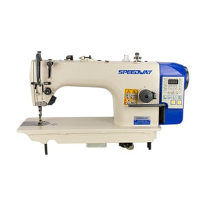 SPEEDWAY SW9000-D4 Single Needle. Sewing machine, assembled with a table and stand.