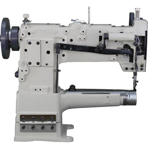 SPEEDWAY SW 246A Cylinder Bed Single Needle Unison Feed Lockstitch Industrial Sewing Machine with Double Capacity Hook - Complete Setup, Table, Stand Included