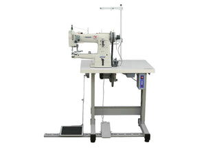 SPEEDWAY® SW-335L – Cylinder-Bed Heavy Duty Walking Foot Machine – Complete Setup, Table & Stand Included