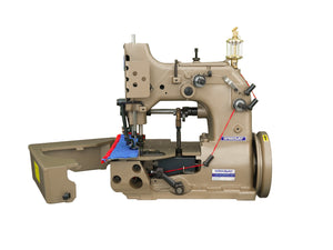SPEEDWAY® SW 81200AC-AF – Single Needle 3-Thread Walking Foot Carpet Overedging Serging Machine with 12mm Seam Width & Inner Turn for Rubber-Backed Rugs & Car Mats – Complete Setup, Table & Stand Included