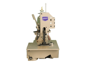 SPEEDWAY® SW 81200AC-AF – Single Needle 3-Thread Walking Foot Carpet Overedging Serging Machine with 12mm Seam Width & Inner Turn for Rubber-Backed Rugs & Car Mats – Complete Setup, Table & Stand Included