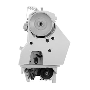 SPEEDWAY SW 872 Double Needle Large Bobbin, Needle Feed Lockstitch Industrial Sewing Machine Assembled with Table and Servo Motor Included