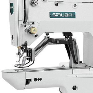 SIRUBA PK522-42XL Heavy  Mechanical Bartacking Machine Assembled with Motor, Table and Stand Included