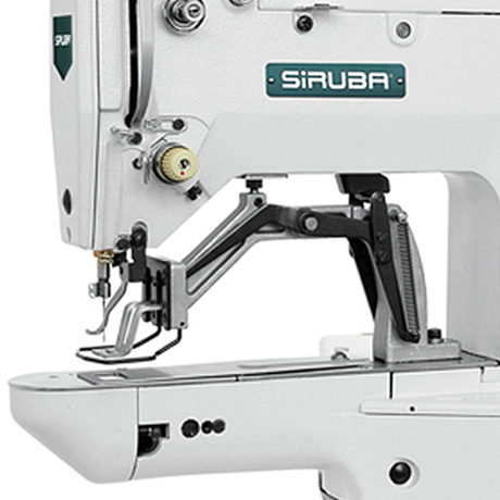 SIRUBA PK522-42XL Máquina remachadora mecánica pesada ensamblada con motor, mesa y soporte incluidos