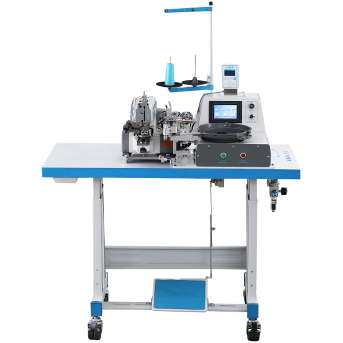JACK JK-T373G-Z Button Sew Machine With Integrated Motor Assembled