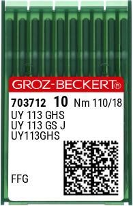Groz-Beckert UY113 GHS Industrial Sewing Machine Needle — Pack of 10 - Image 5 of 5
