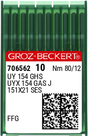 Groz-Beckert UY154 GHS Industrial Sewing Machine Needle — Pack of 10
